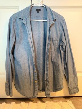 J. Crew Light Blue Button-Down Shirt